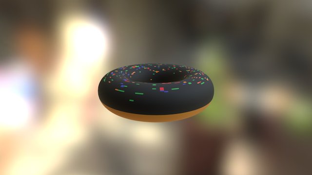 Donuts1 3D Model