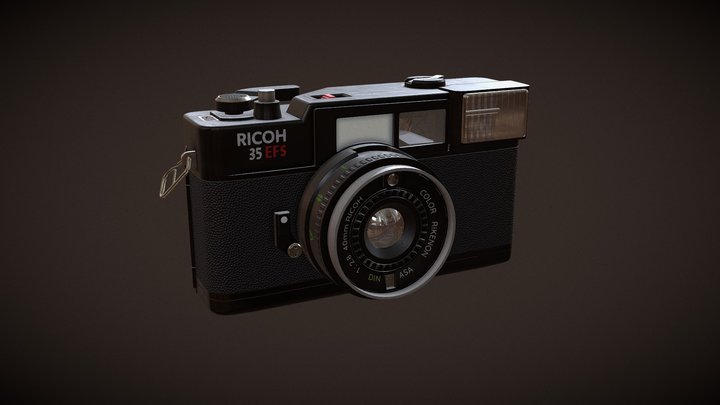 RICOH 35 EFS Camera 3D Model