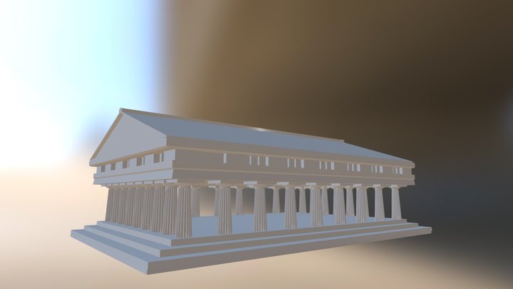 Partenon 3D Model