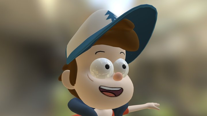 Dipper Pines (OLD) 3D Model