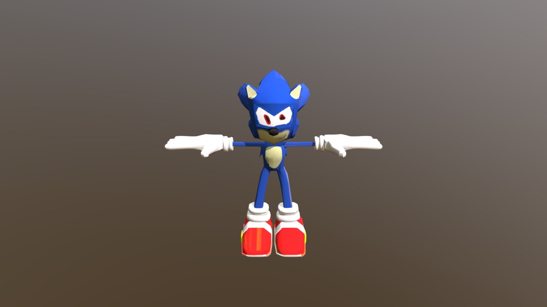 Sonic2 - 3D model by AA.Adreanaline (@fookgh) [2a9b6c0] - Sketchfab