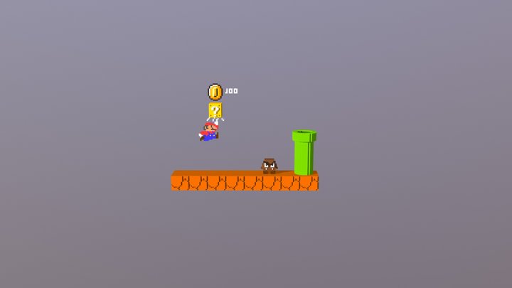 Super Mario 3D Model