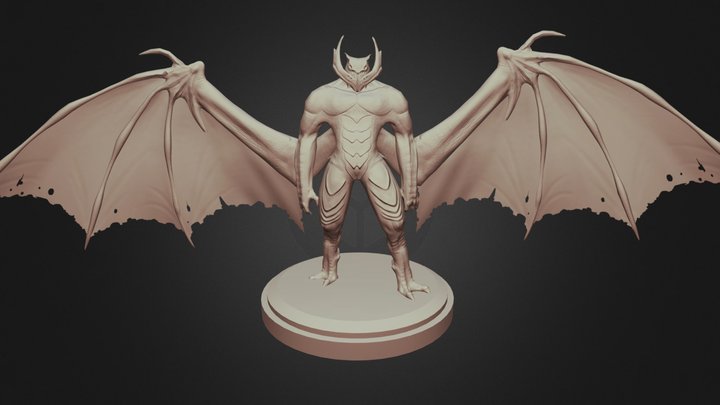 CthulhuTech Vampire Fanart 3D Model