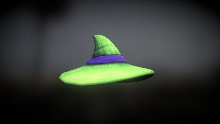 Wiz Hat 3D Model