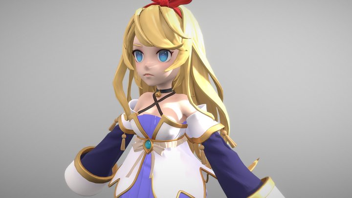 GIRL1 3D Model