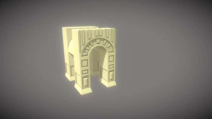 Arch (2nd college assignment) 3D Model