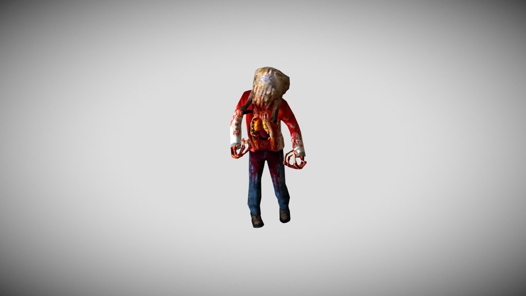 HL2 classic zombie-headcrab