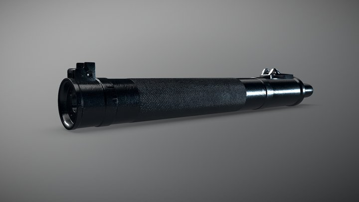 AS Val integral barrel-suppressor (1) – Kostenloses 3D-Modell STL