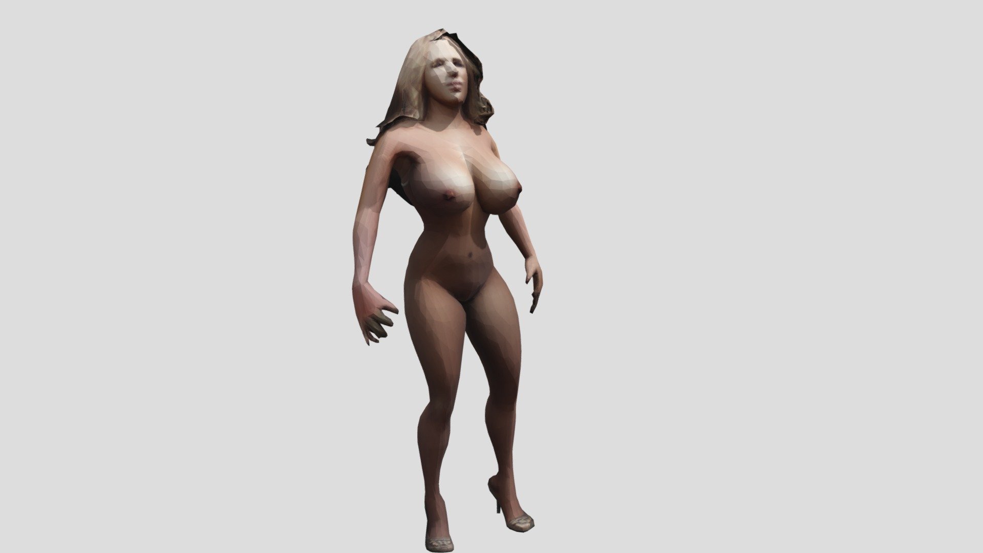Woman Nude - Dwarf Idle - Download Free 3D model by Walter Araujo (@walteraraujo) [2a9f781] - Sketchfab