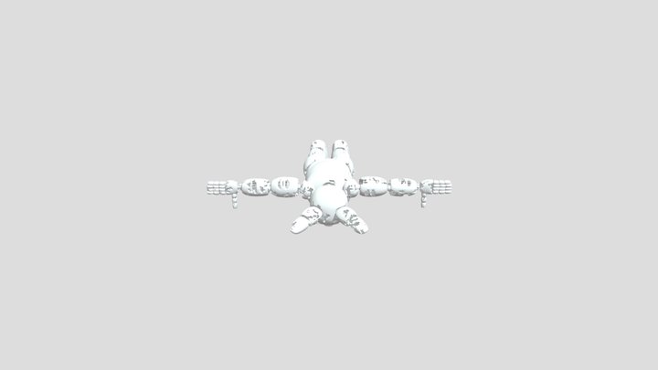 Springbonnie_withered_v3out 3D Model
