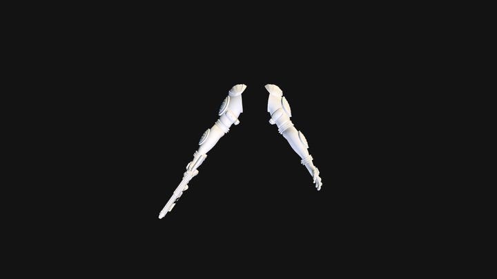 Arcadia Player Character 3D Model