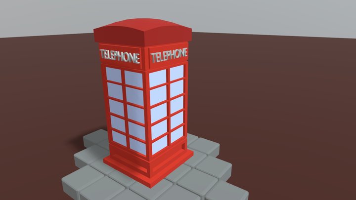 a telephone booth – Modèle 3D gratuit STL