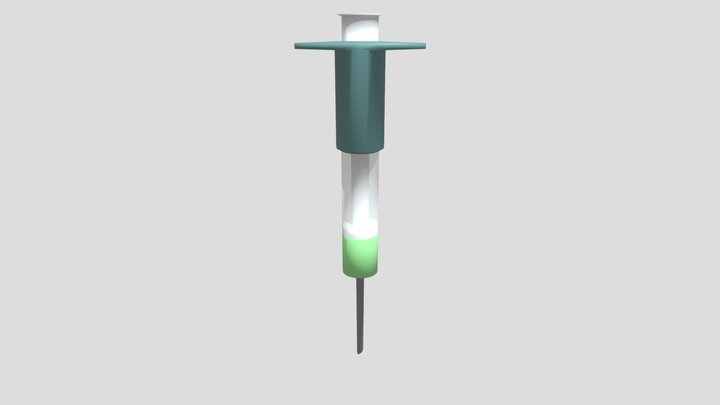Syringe 3D Model