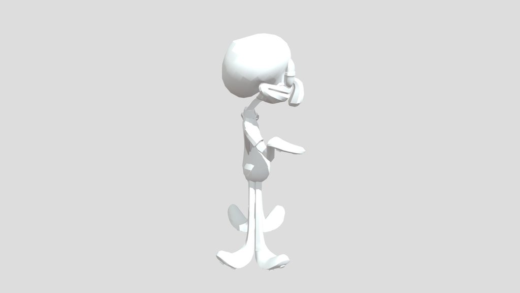 Insane Squidward Model For SpongeBob TD