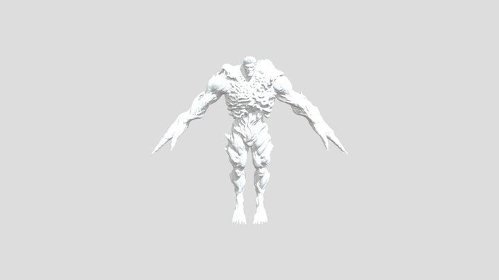 Mutant Titan 3D Model