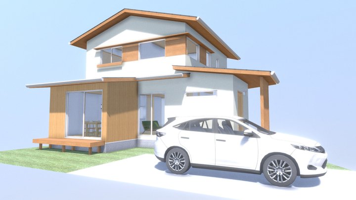 サンプル物件C棟 3D Model