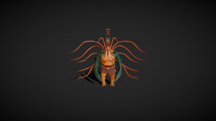 naaora monster 3D Model