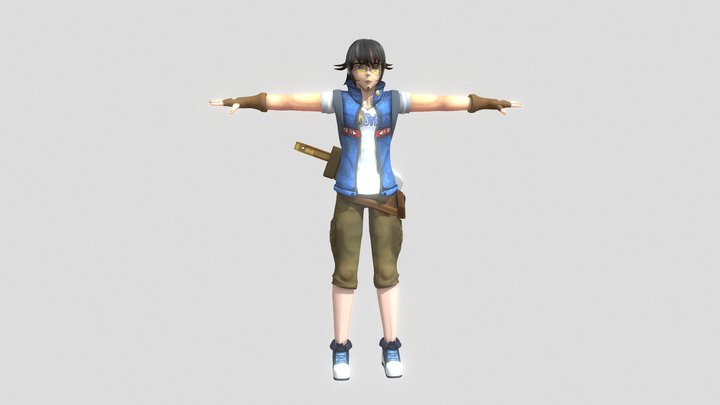 Rio - Original Character 3D Model
