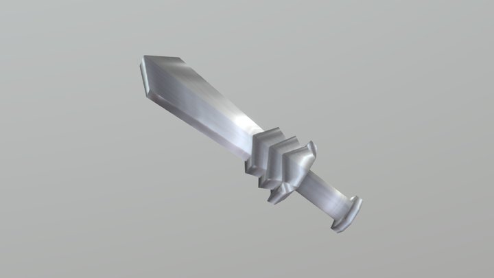 Espada Klaus do Esquadrão Z 3D Model