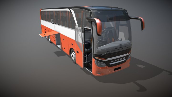 Elasto Proxy - Bus 3D Model