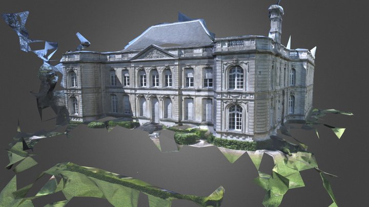 Chateau de Clarques 1 3D Model