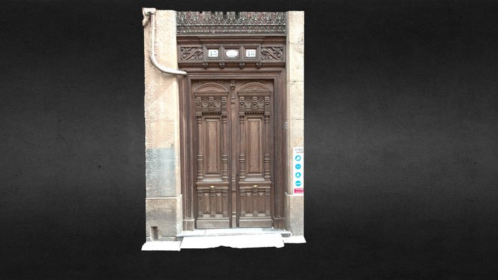Puerta Plaza España - Coso 43 3D Model