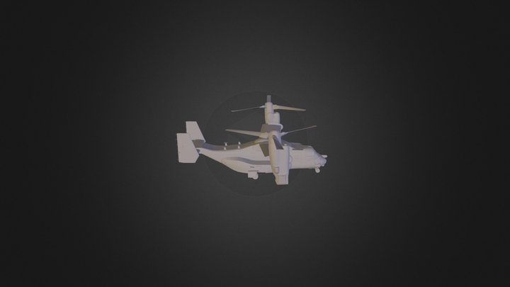 V-22 Osprey 3D Model