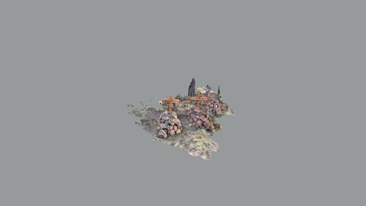 Trail Grave 3D Model