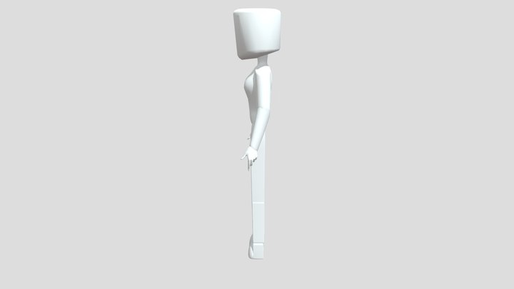 Roblox barbie rig! 3D Model