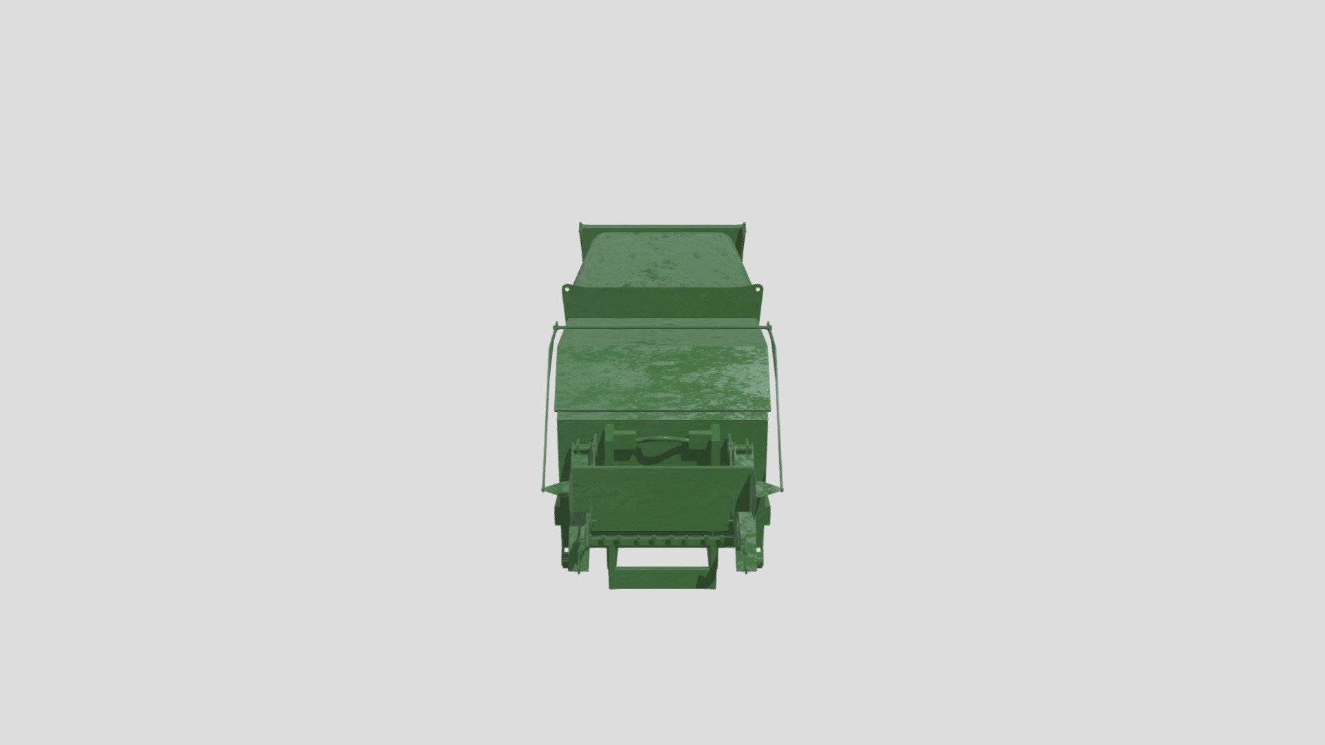 Waste Compactor Press Container