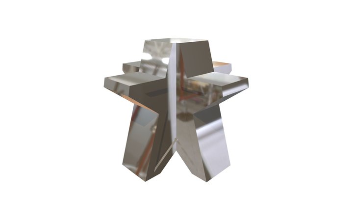 Star 06 04 67mm Height MESH – Free 3D Model STL