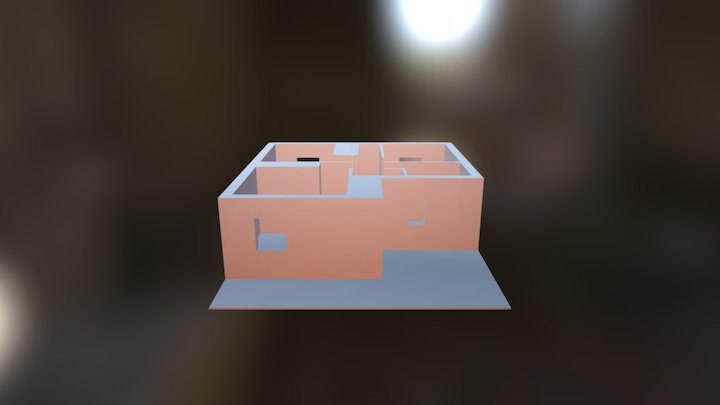 Maison-haut 3D Model