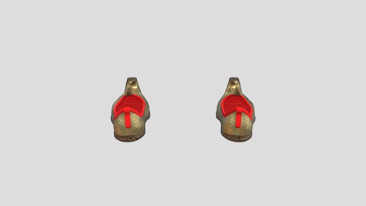 Mojri Shoes , Indian Shoes 3D Model