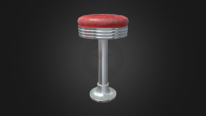 StoolBar_LP 3D Model