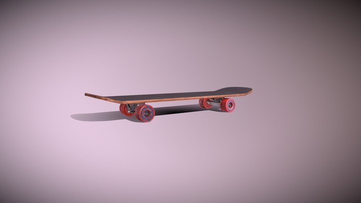 Skateboard 3D Model