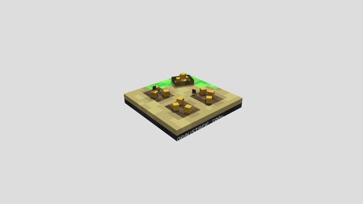 PumpkinField 3D Model