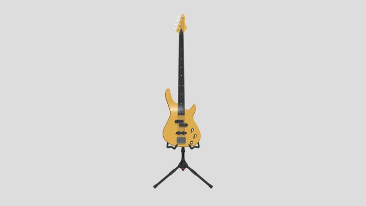BASS GITAR N STAND – Modèle 3D gratuit STL