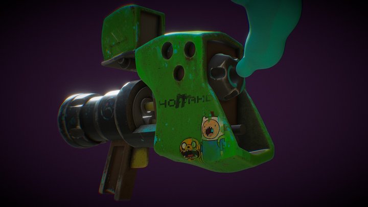 BUBLGUN 3D Model