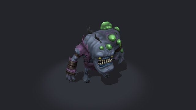 Ghoul Festering Fan Art 3D Model