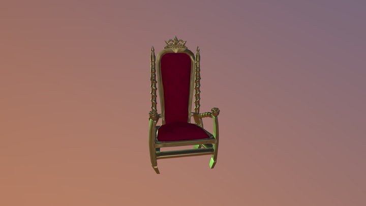Throne 3D Model