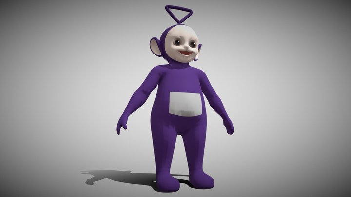 Slendytubbies - Tinky Winky - Download Free 3D model by Dani (@Dani_.-.)  [c347283]