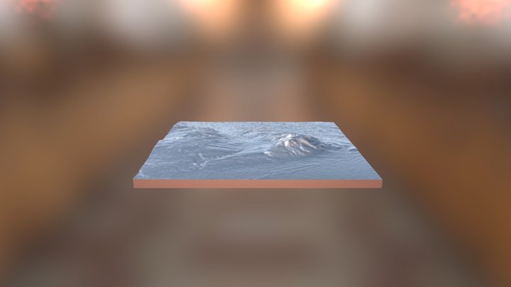 Mount Susitna: No Exageration 3D Model