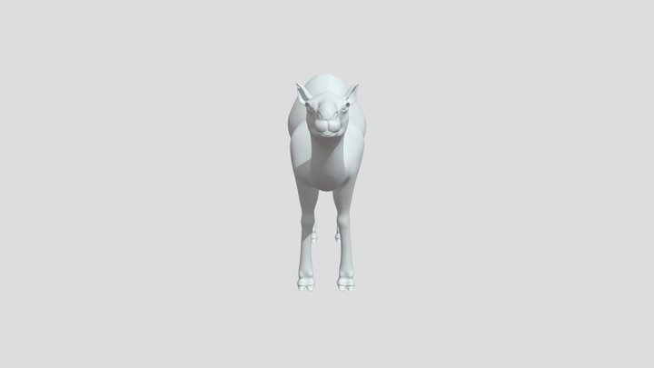 Camel_model 3D Model