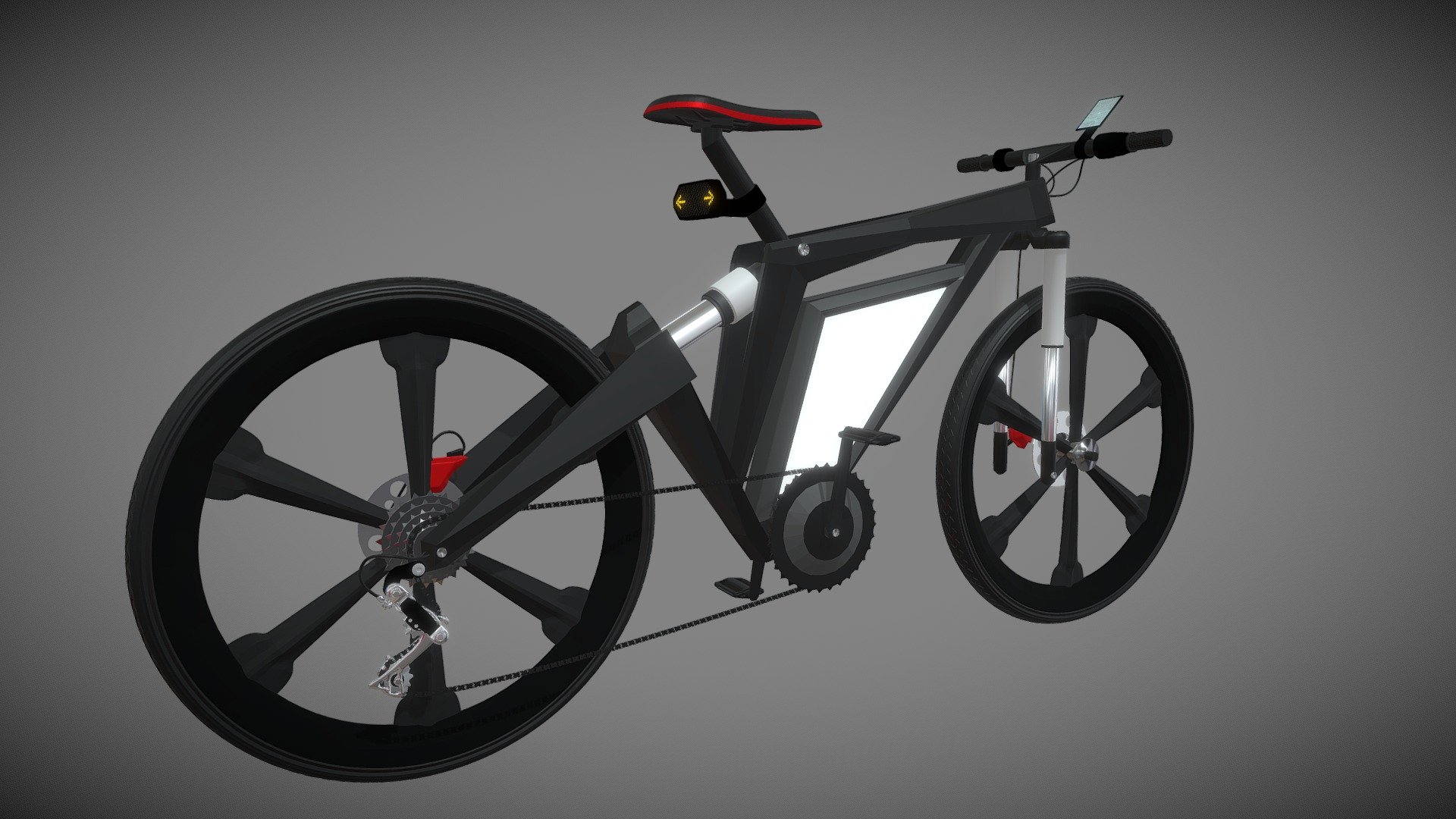 black bike design