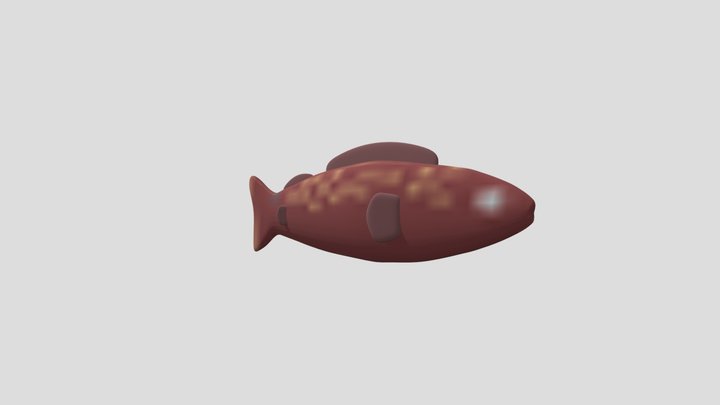 Disneyland Splash Mountain Fish – Free 3D Model STL