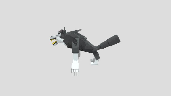 Divine Dog Low Poly – Modello 3D gratuito STL