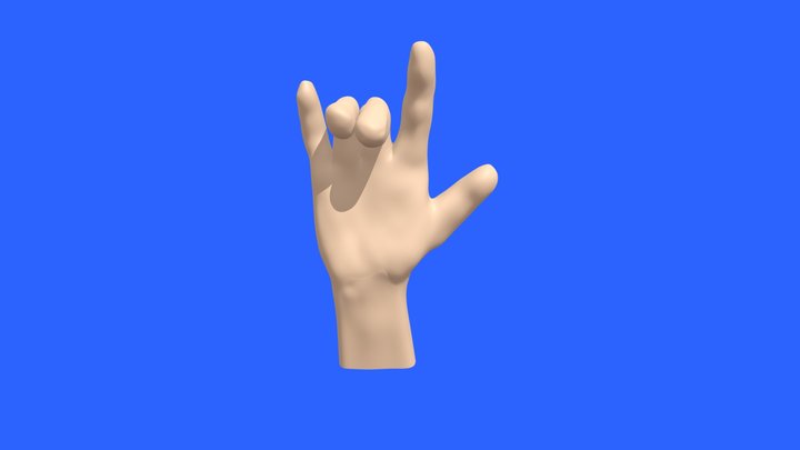 Hand 3D Model