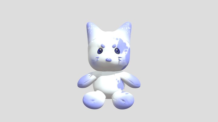 Cat plush 3D Model