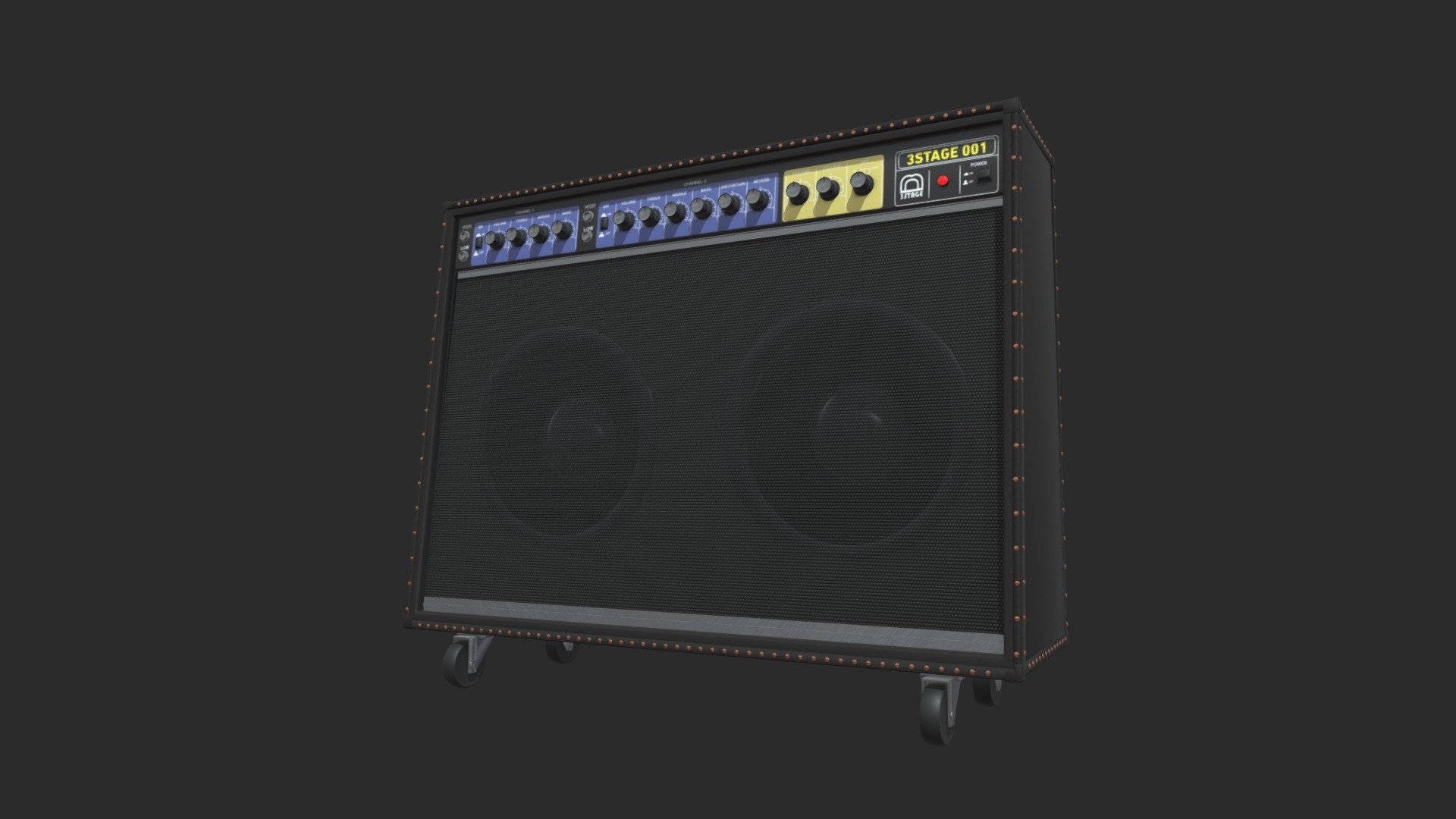 Amplifier - Buy Royalty Free 3D model by Ygor L.Cavalcante (@ygorofflc ...