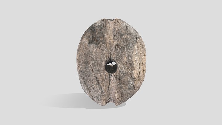 Ship’s block with one disk | scheepsblok – Free 3D Model STL